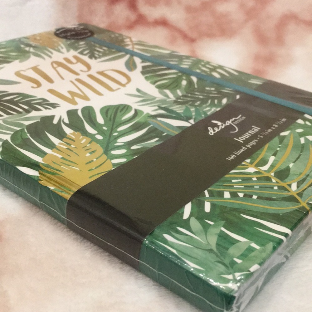 Stay Wild Tropical Journal Notebook 160 lined NWT - Picture 8 of 8